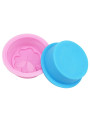 Mold, silicone soap mold, 1 cavity, clover shape