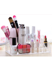 Acrylic cosmetic tray