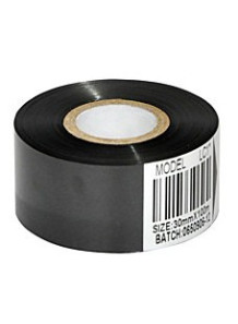 Black ink ribbon for date printers 30mm x 100m