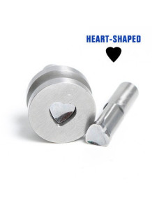 โมลด์ สำหรับ เครื่องตอกเม็ดยา รูปหัวใจ 12-16มม