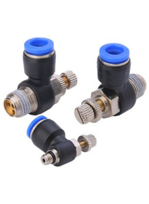 ข้อต่อปรับลม งอ ท่อ 10มม...