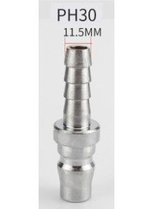Air coupling, quick connect, plug-female thread PH-30