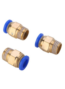 Straight air connector, 4mm...