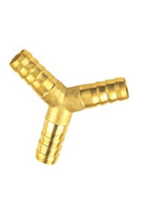 3-way air connector (Y), crimp thread 16mm