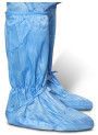 Shoe bags for clean rooms, blue