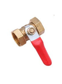 Brass ball valve, internal thread 1/2
