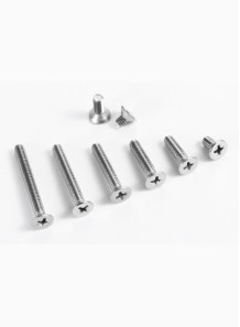 4-point mill screw, stainless steel 304, size M5, length 6mm