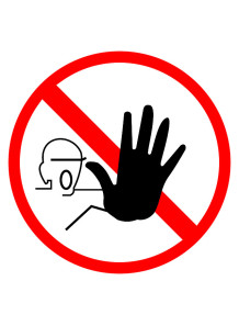 Hand sensor for dough press...