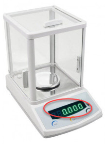 (Spare parts) Scale screen 0.001/300g