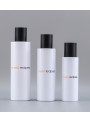 ขวดขาว ทรงกลม ฝาดำ 100ml